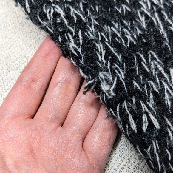 Vintage 80s Geometric Grandpa Sweater Size M Chunky Dad Knit Top - Picture 5 of 8